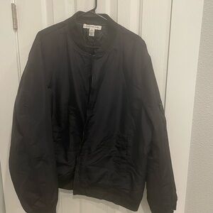Men's Black Bomber Jacket